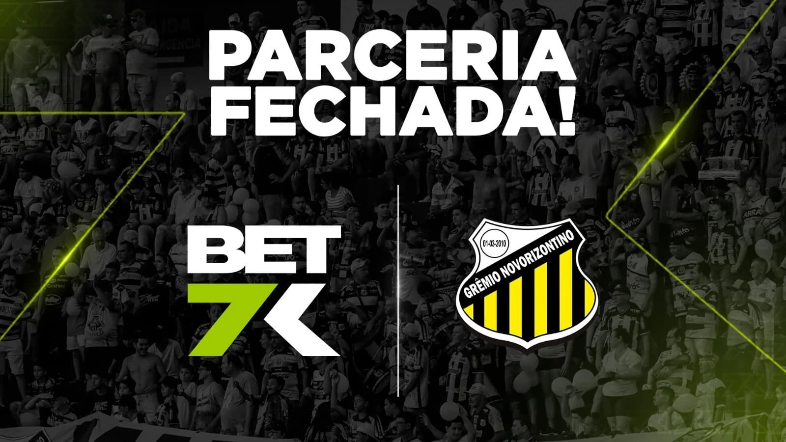 Novorizontino anuncia patrocínio da casa de apostas Bet7k para 2024
