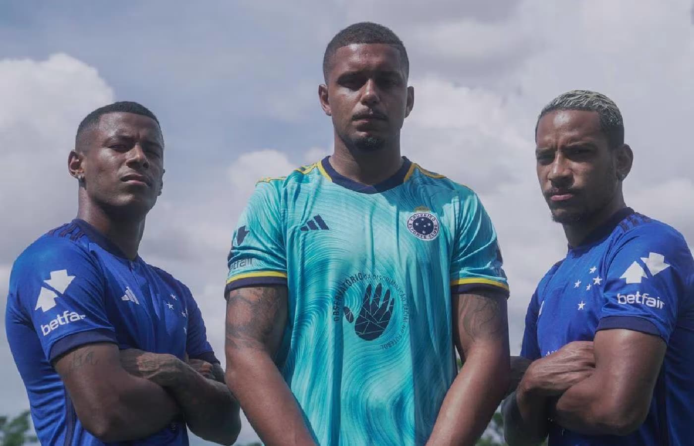 Betfair cede espaço na camisa do Cruzeiro para luta contra a Discriminação Racial