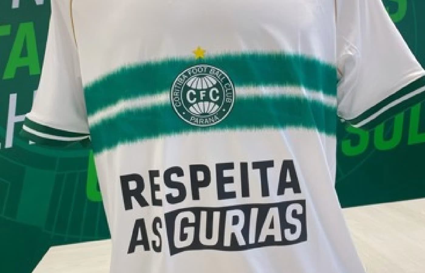 Reals cede patrocínio máster no Coritiba para campanha em prol do respeito às "gurias"