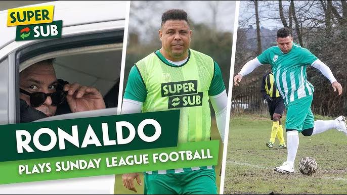 Ronaldo volta aos gramados para jogar na várzea inglesa em ação da Paddy Power; assista