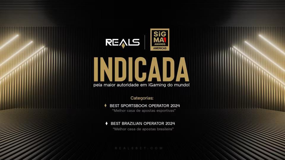 Após prêmio no ano passado, Reals recebe duas indicações no SiGMA Awards Americas 2024