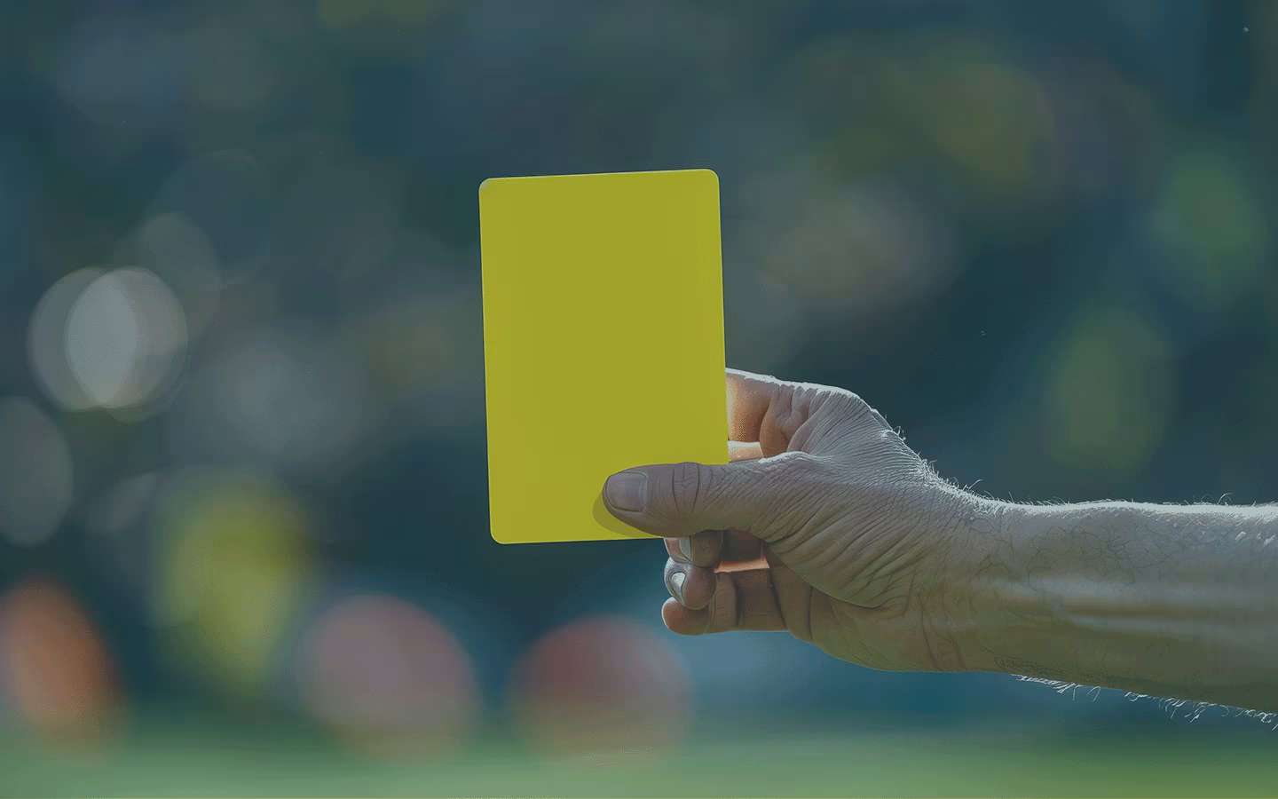 Jogador para receber cartão amarelo: 3 motivos para apostar
