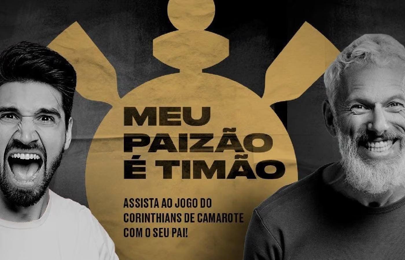 Esportes da Sorte promove ação para o Dia dos Pais em jogo do Corinthians