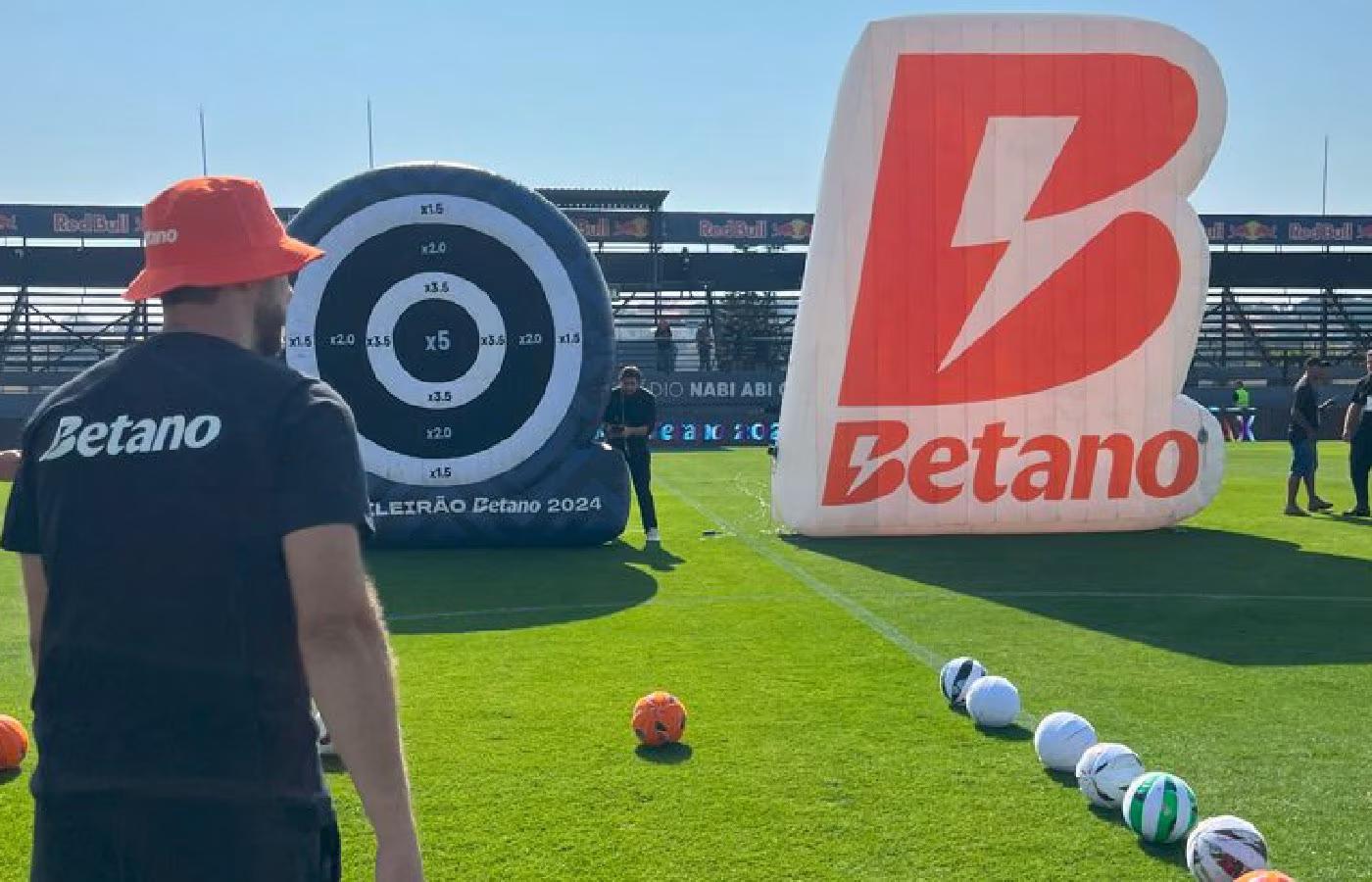 Betano agita intervalos da Série A do Brasileirão com ação exclusiva