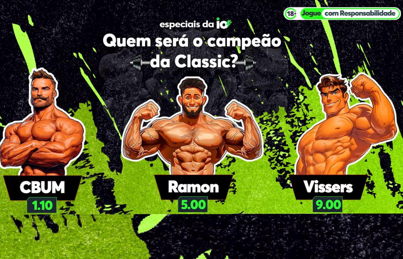 Sportsbet.io é a única plataforma do mundo com mercado para o Mr. Olympia 2024; veja odds