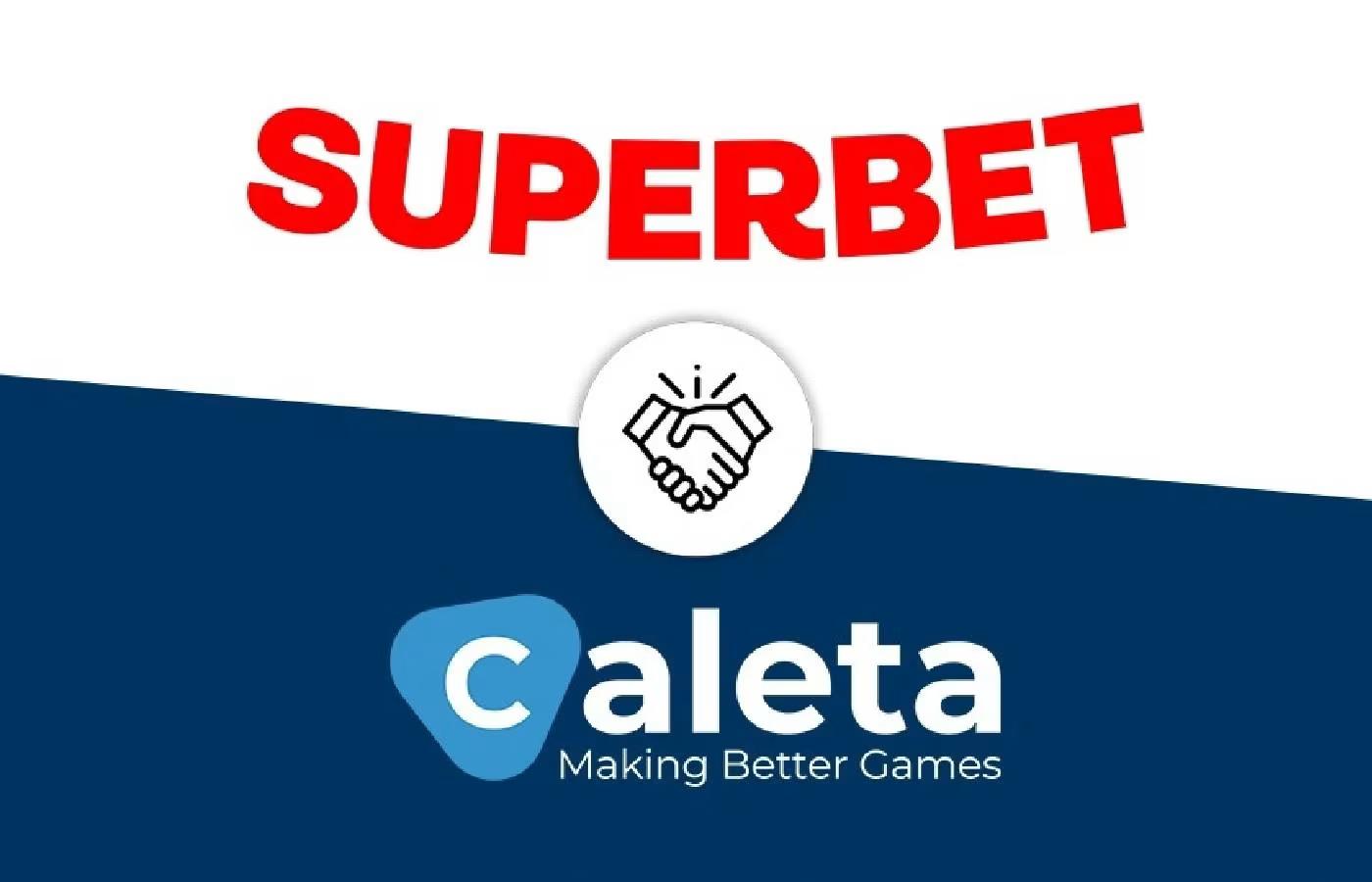 Superbet e Caleta Gaming anunciam parceria estratégica para o mercado brasileiro