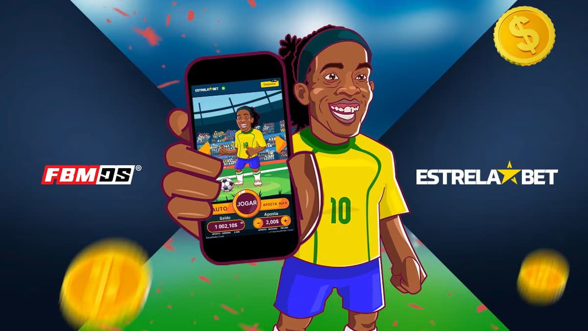 FBMDS se junta à EstrelaBet para lançar jogo temático de Ronaldinho