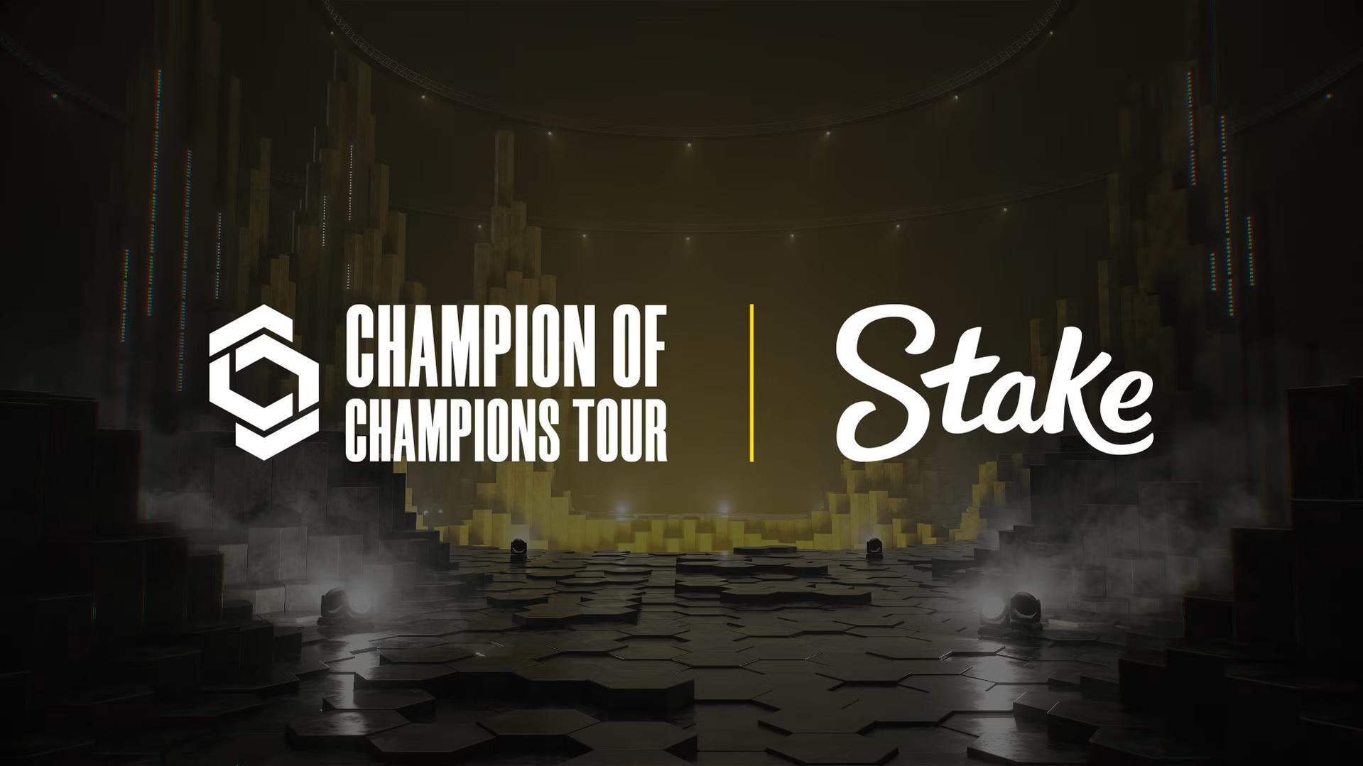 eSports: Stake é nomeada patrocinadora global do Champion of Champions Tour