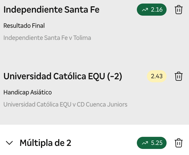 bilhete ousado 25.11