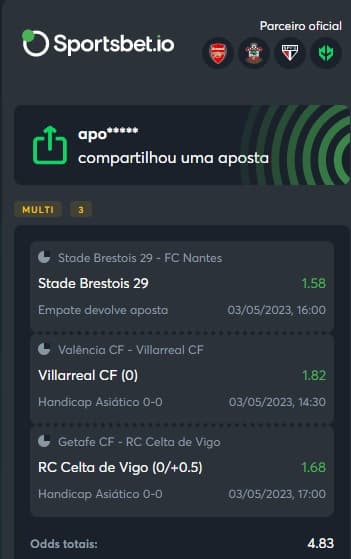 Bilhete Moderado