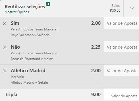 Bilhete Pronto Ousado