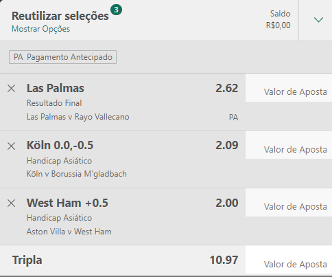 Bilhete Pronto Ousado