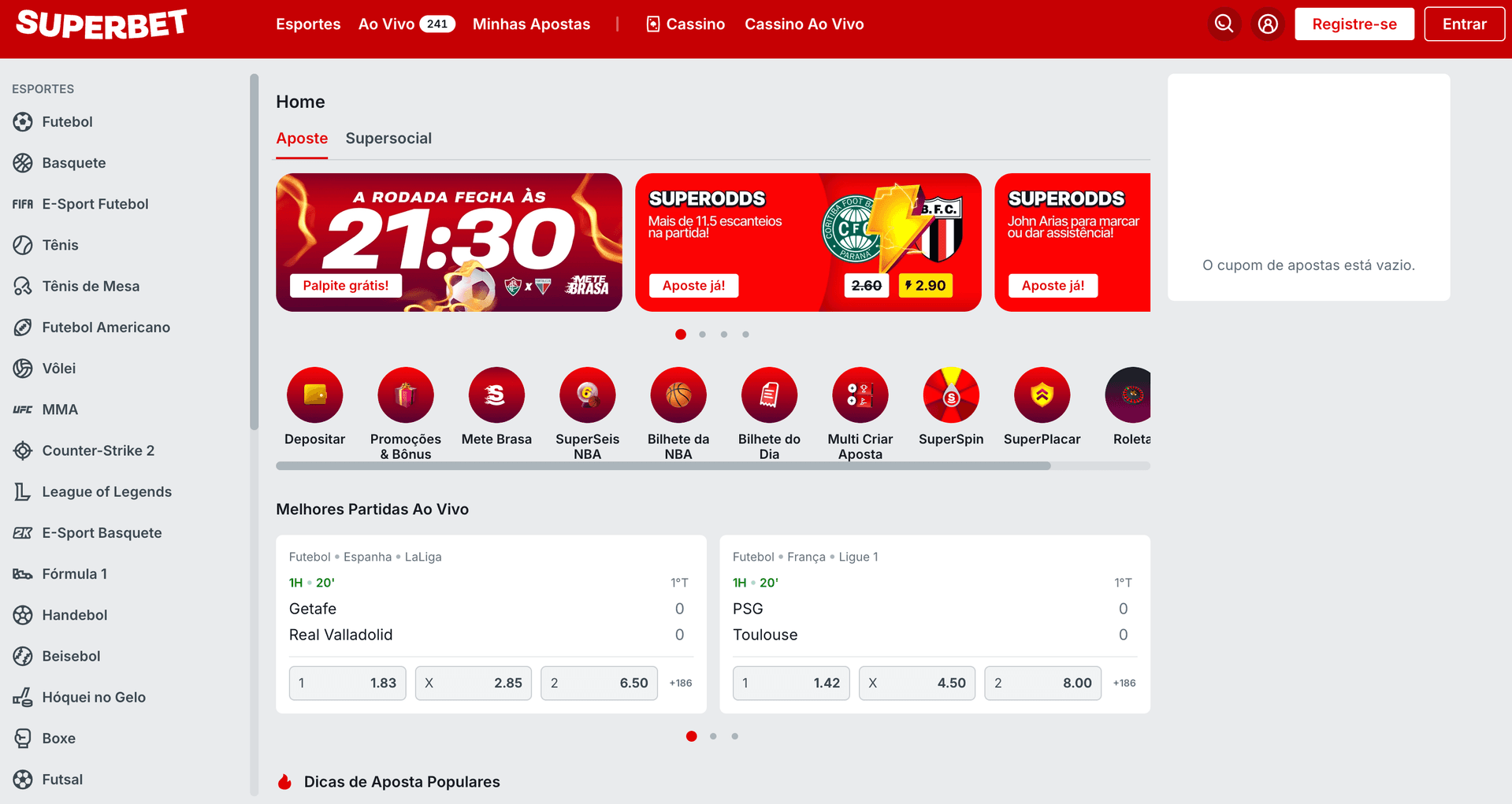 pagina principal superbet
