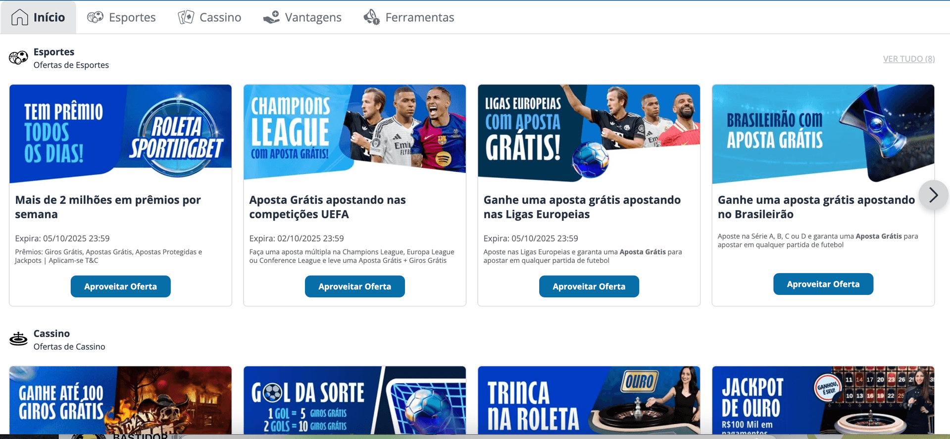 bonus apostas sportingbet