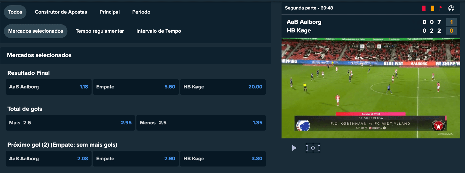 apostar ao vivo livestreaming