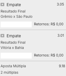bilhete ousado 16.10