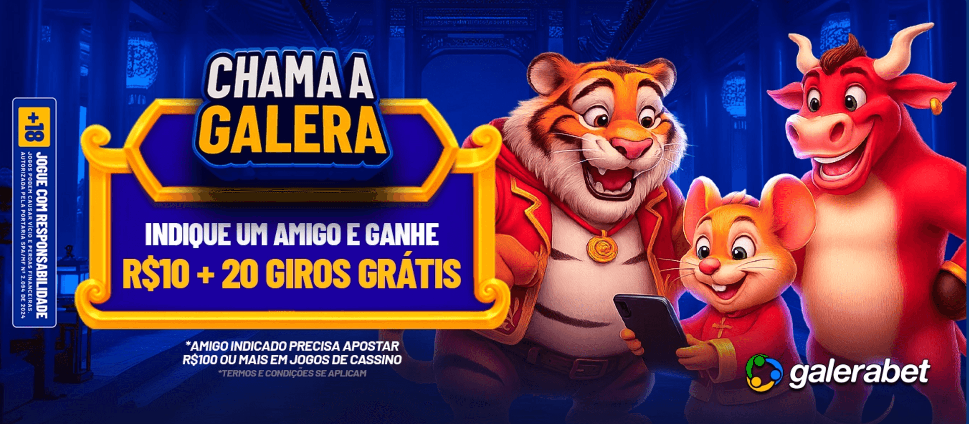 bonus indicacao amigo galera bet