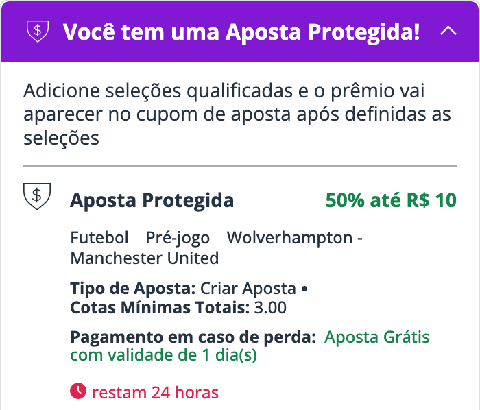 aposta protegida sportingbet