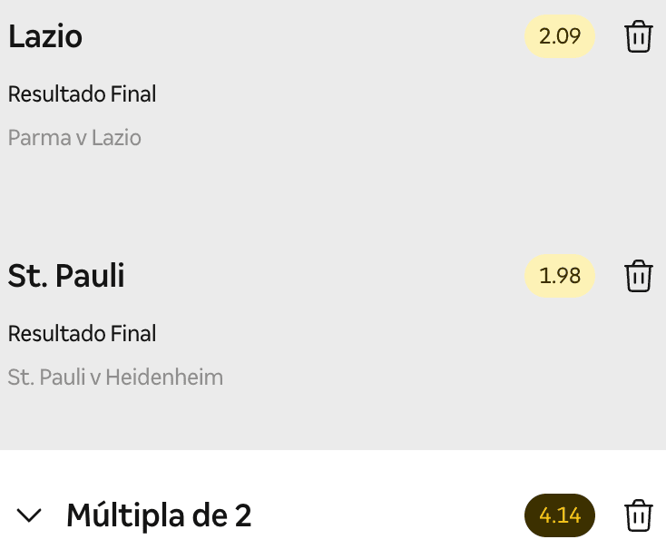bilhete ousado fds