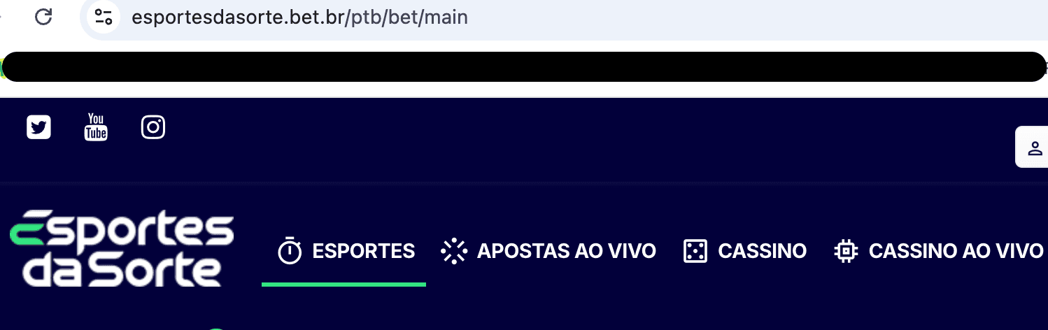 esportes da sorte como acessar plataforma