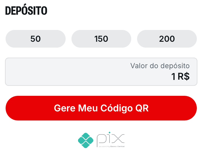 como depositar na superbet