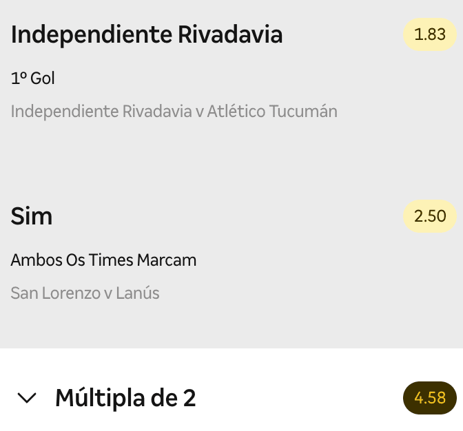 bilhete ousado 23.01