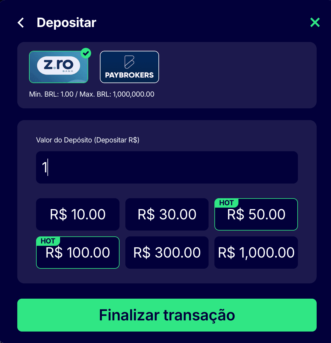 como depositar na esportes da sorte