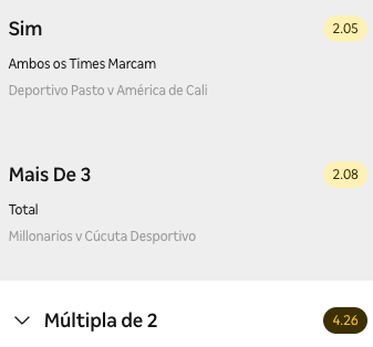 bilhete ousado 09.03