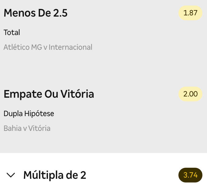bilhete ousado 11.03