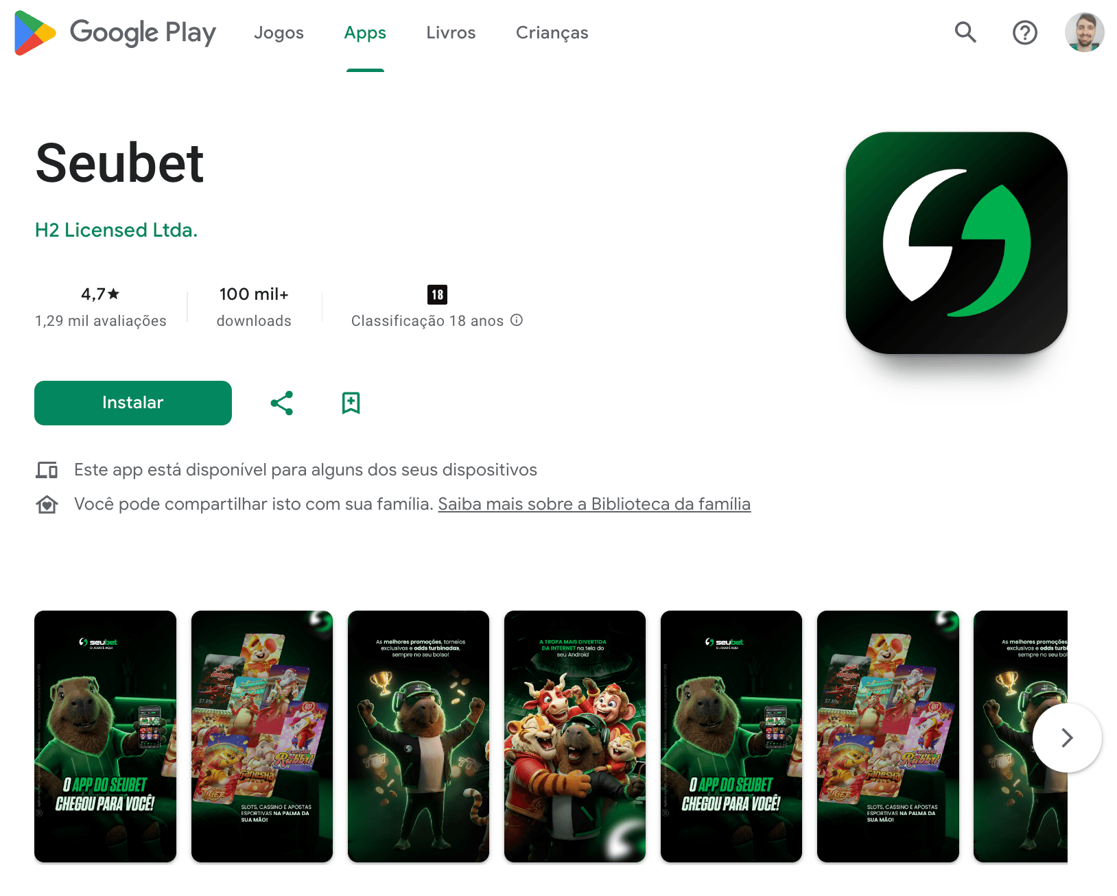baixar seu bet app