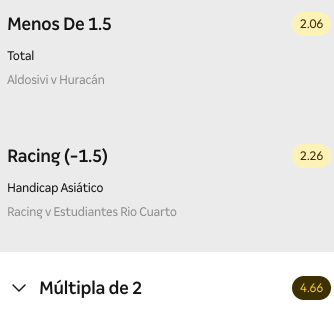 bilhete ousado 16.03