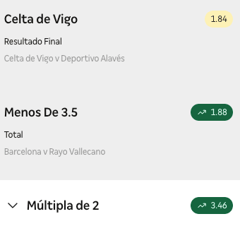 bilhete moderado domingo