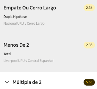 bilhete ousado 24.03