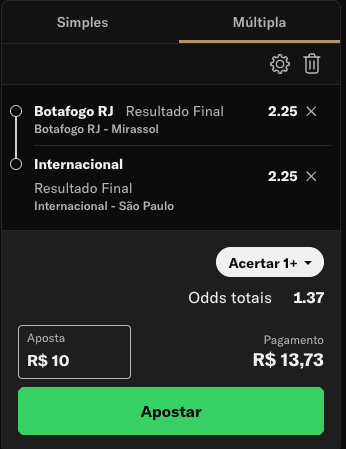 apostar com salva bingo na dupla