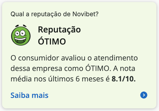 reclame aqui novibet