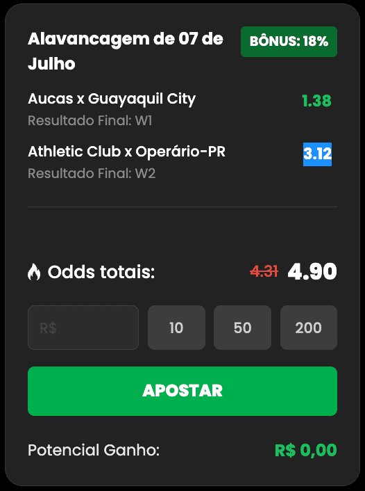 apostar em multiplas