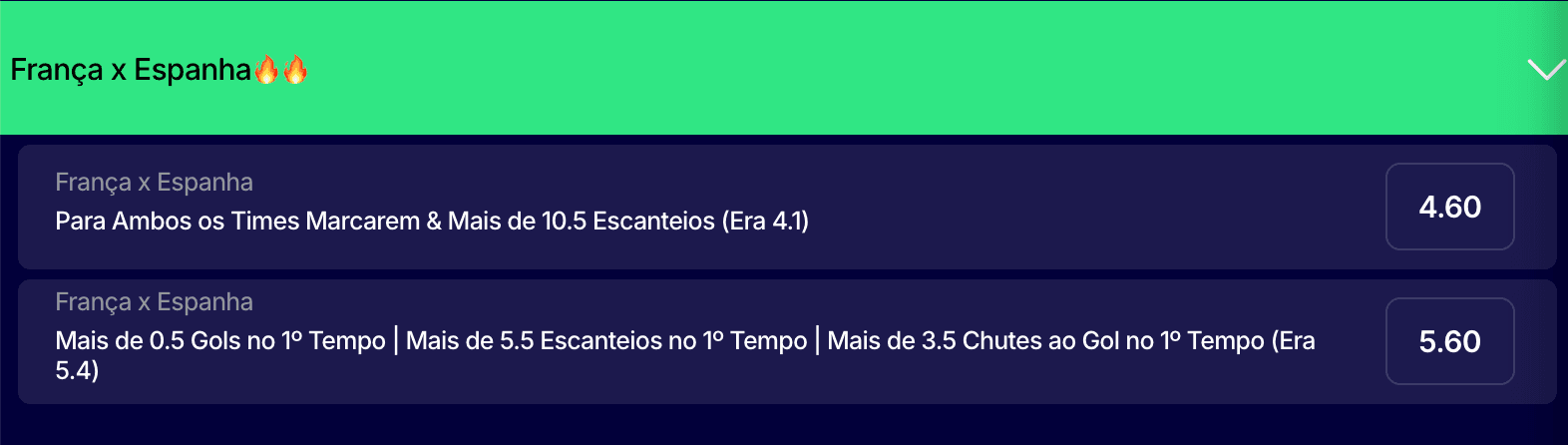 apostar franca espanha