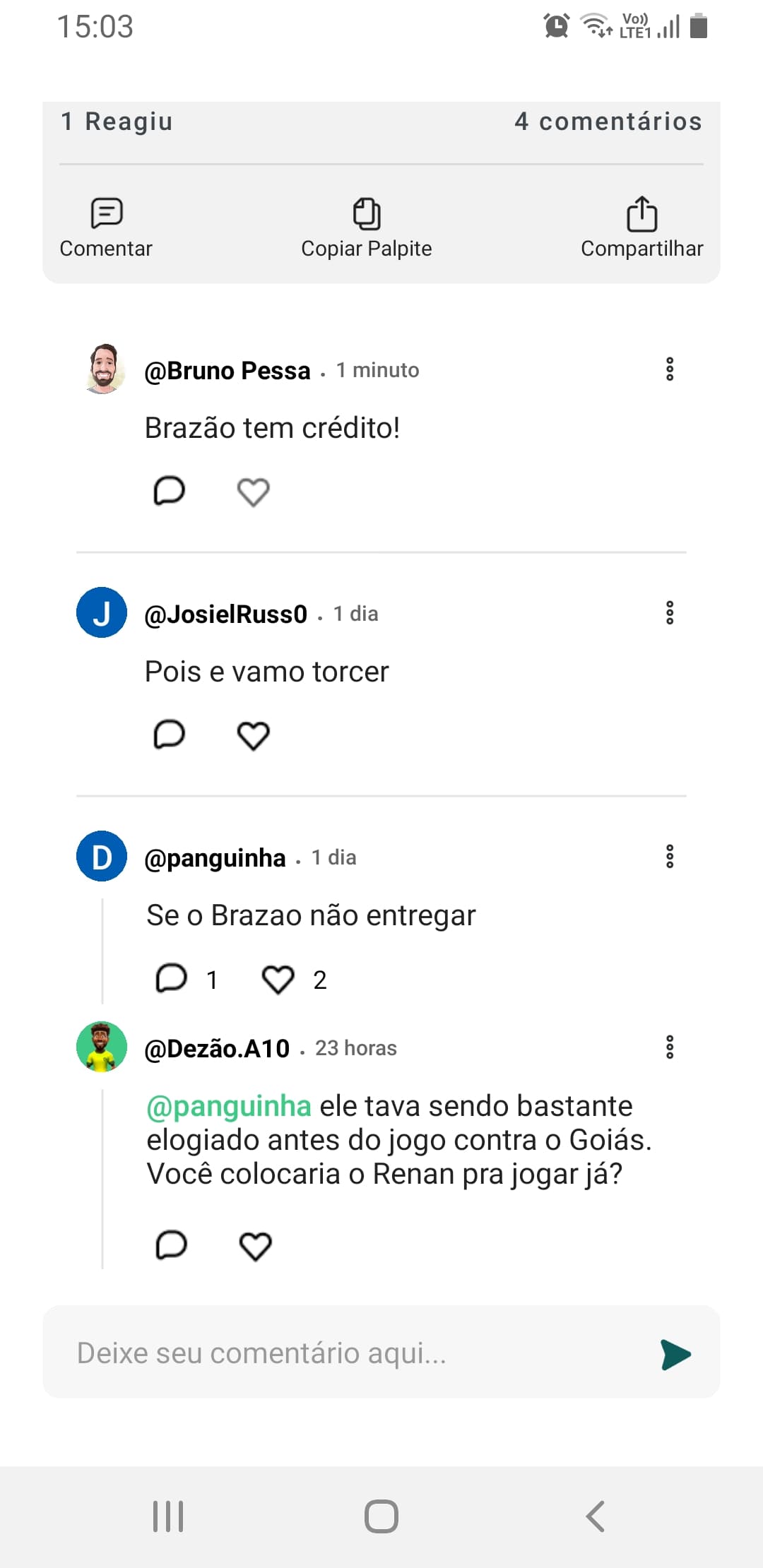 printscreen conversa apostadores app aposta10