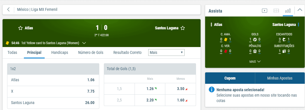 aposta ao vivo sportingbet