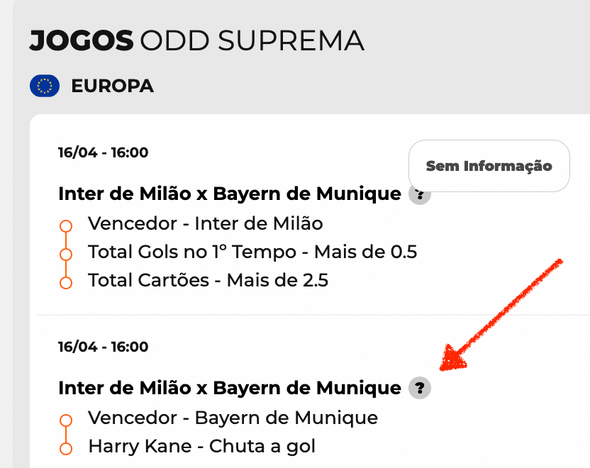 odds supremas do aposta ganha
