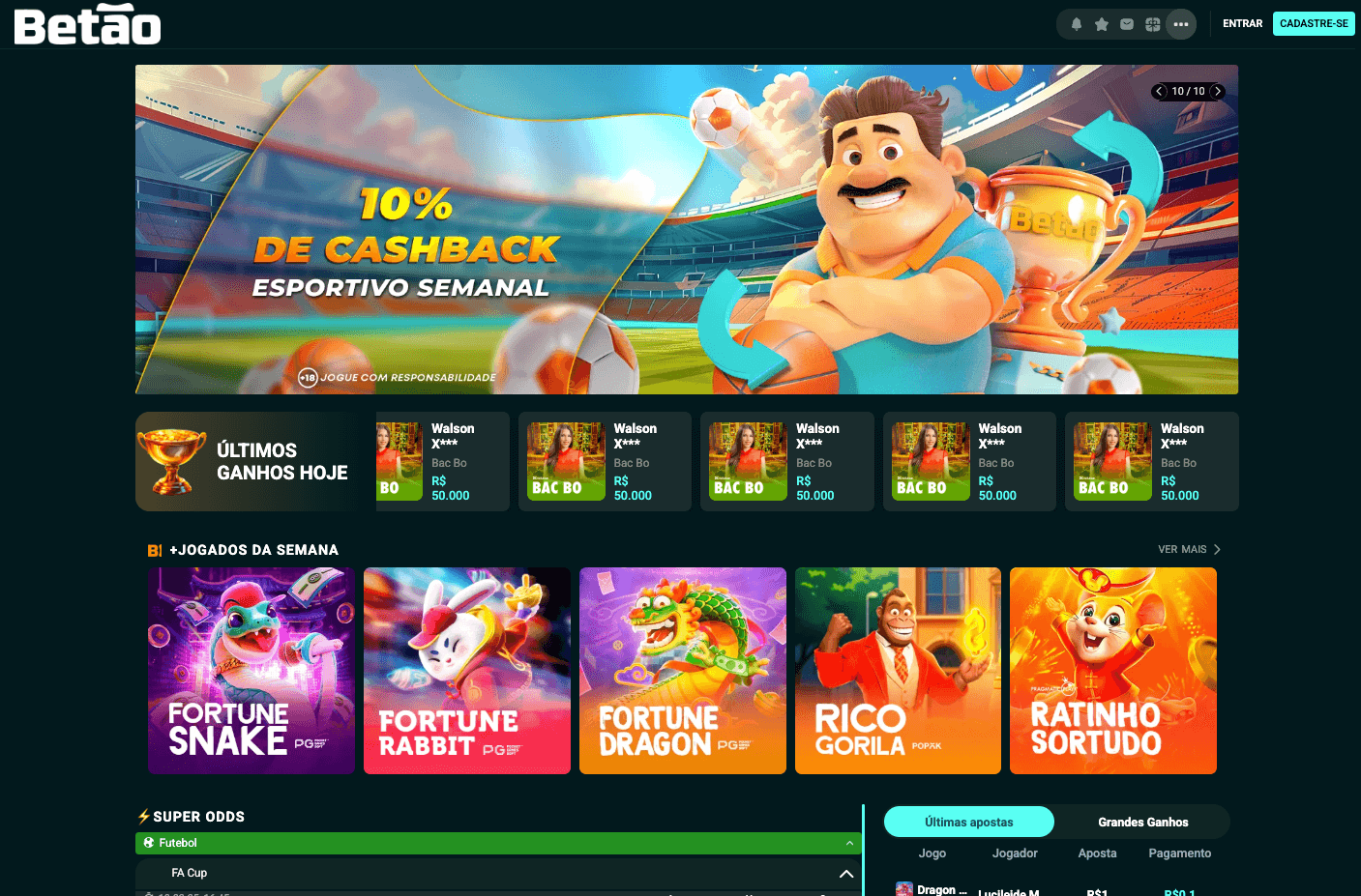 plataforma betao apostas casino