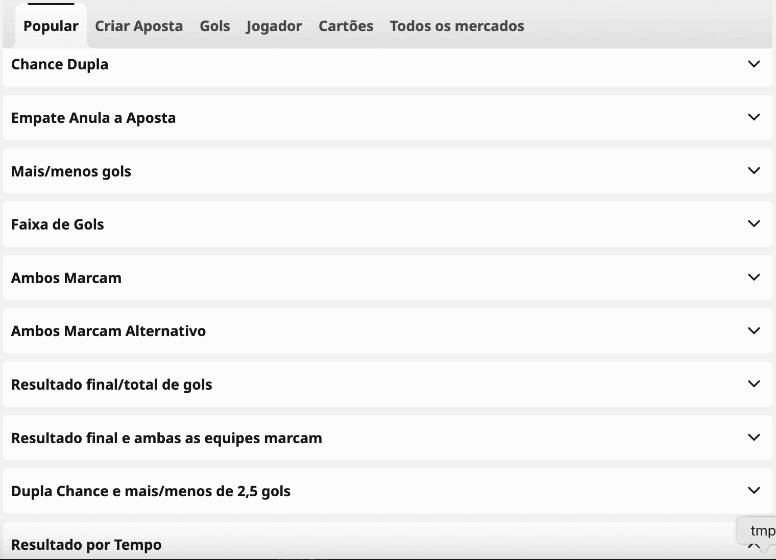 mercados apostas botafogo racing betfair