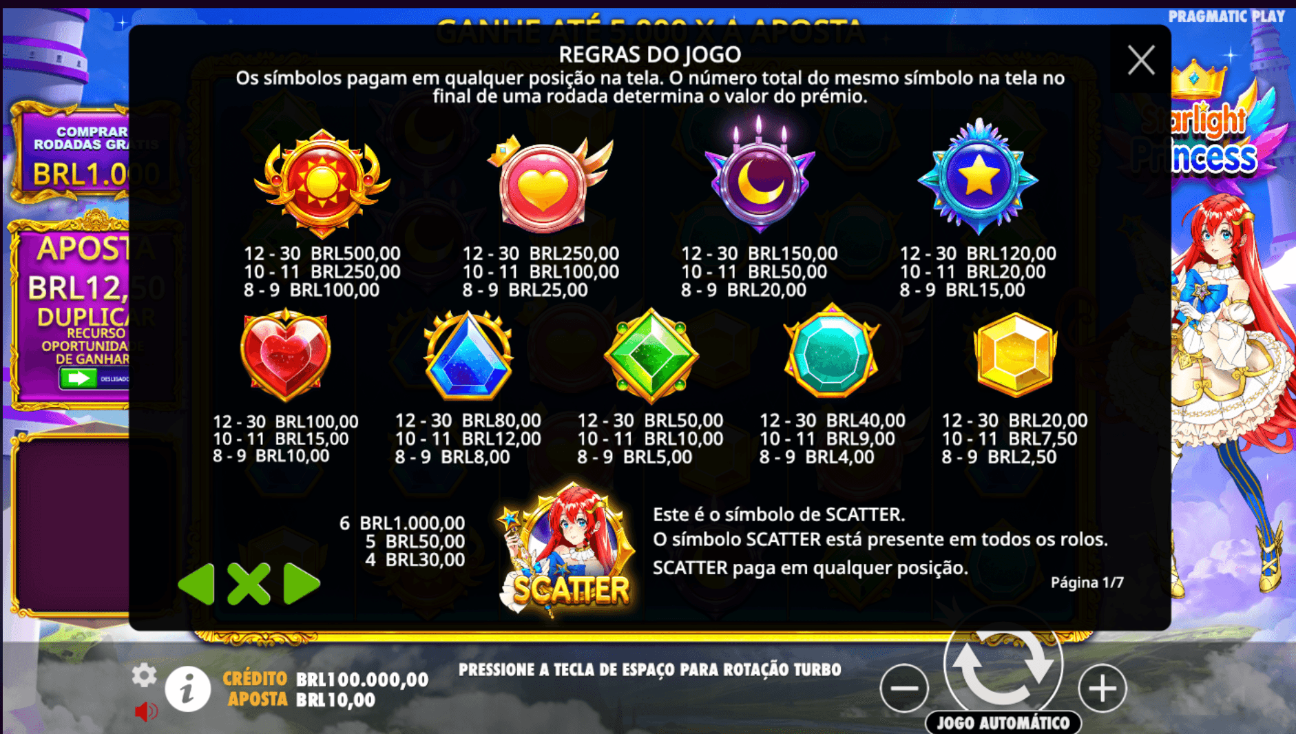 slot da princesa como jogar