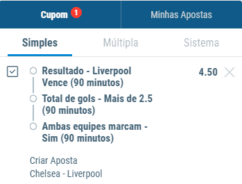 aposta montada sportingbet