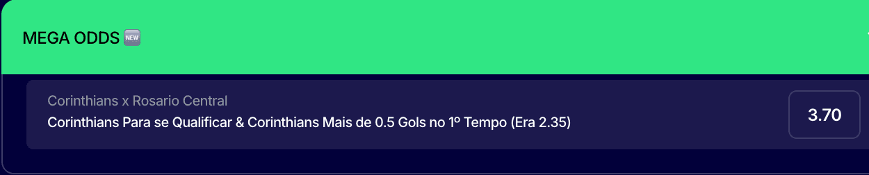 apostar gol corinthians