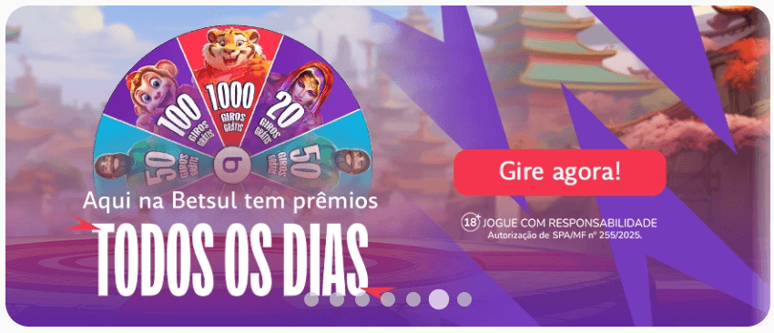 betsul giros gratis