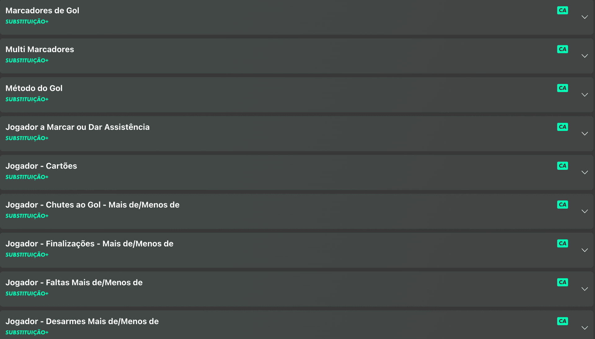 oferta garantia em substituição bet365