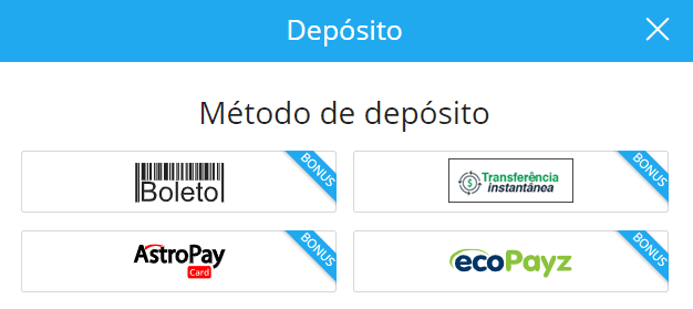 metodo de deposito sportingbet