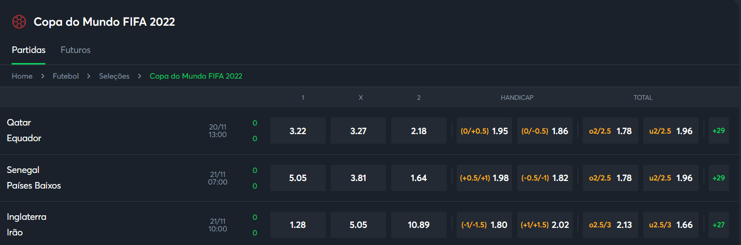 odds copa sportsbet