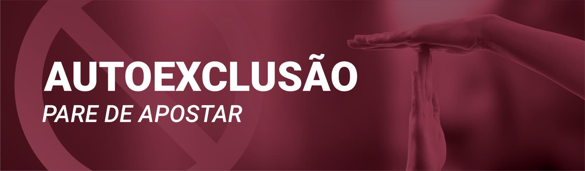 plataforma centralizada autoexclusao
